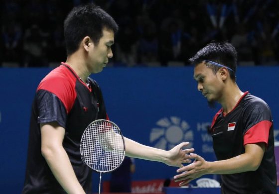 Disingkirkan Pasangan Malaysia, Ahsan/Hendra Tersingkir dari Fuzhou China Open 2019