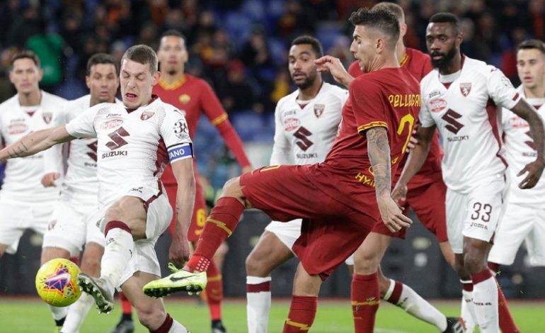 Hasil Pertandingan AS Roma vs Torino: Skor 0-2