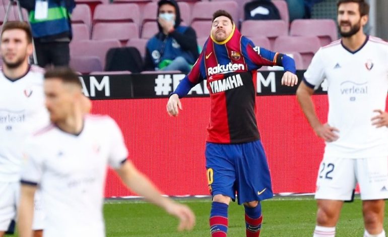 Hasil Pertandingan Barcelona vs Osasuna: Skor 4-0