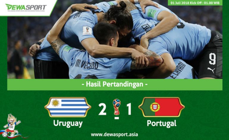 Uruguay vs Portugal: Dua Gol Edinson Cavani Paksa Portugal Pulang