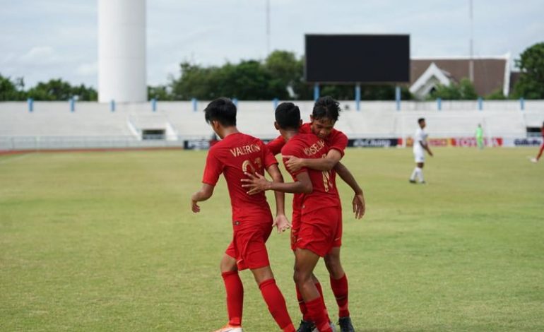 Piala AFF U-15 2019 : Indonesia U-15 5-0 Myanmar U-15