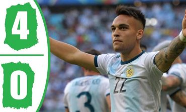 Lautaro Martinez Hat-trick, Argentina Tekuk Meksiko 4-0