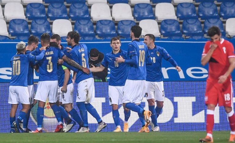 Hasil Pertandingan Italia vs Polandia: Skor 2-0