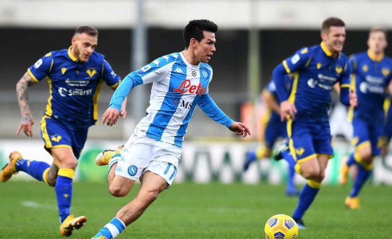 Hellas Verona vs Napoli: Partenopei Takluk 1-3