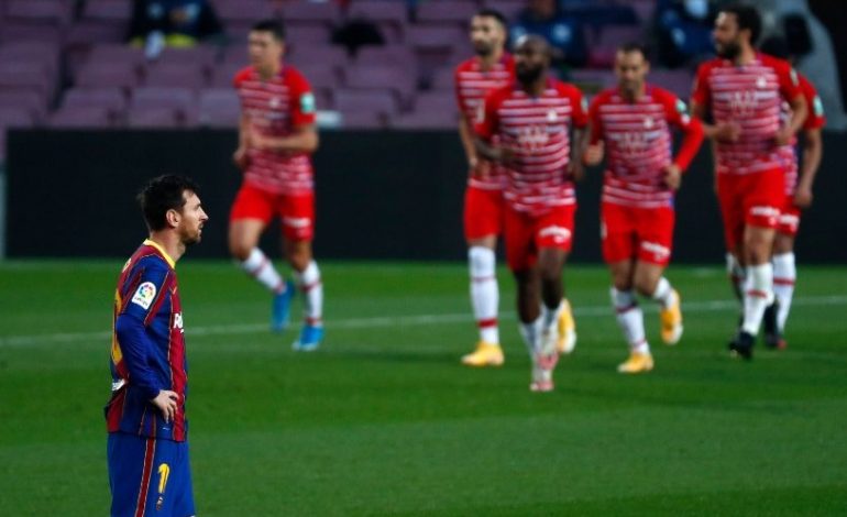 Hasil Pertandingan Barcelona vs Granada: Skor 1-2