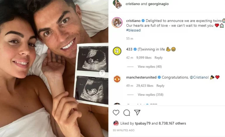 Cristiano Ronaldo Akan Punya Bayi Kembar Lagi