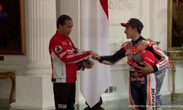 Momen Presiden Jokowi Dengan Marc Marquez